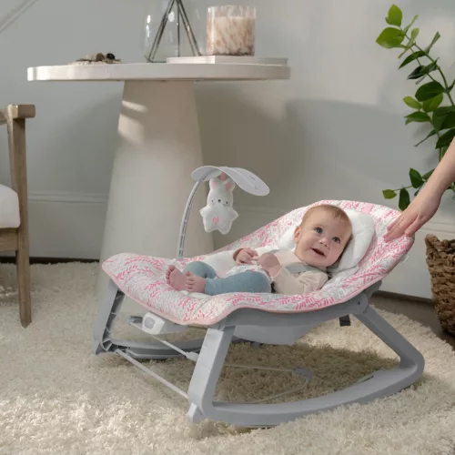 INGENUITY Rezgő pihenőszék 3 az 1-ben Keep Cozy 0m+ 18kg-ig - Lily