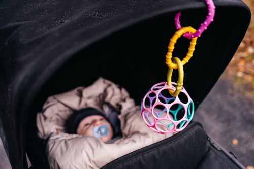 OBALL Játék Oball™ Classic 10 cm 0hó + AQUAINT 50 ml - mix színek