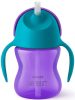 Philips AVENT SCF796/02 Itatópohár rugalmas szívószállal 200ml lányos+akció