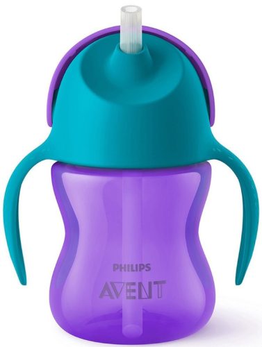Philips AVENT SCF796/02 Itatópohár rugalmas szívószállal 200ml lányos+akció
