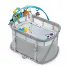 Baby Einstein Kiságy járókával és zongorával 3in1 Kick & Snooze - 0hó+