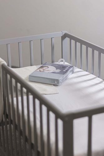 Petite&Mars Vízhatlan lepedő, Soft Dream Dry, 120 x 60 cm, White