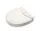Petite&Mars Vízhatlan lepedő ovális kiságyakhoz, Soft Dream, Oval 84x50 cm, White