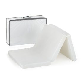   Petite&Mars Hordozható összehajtható matrac, Foldie, White