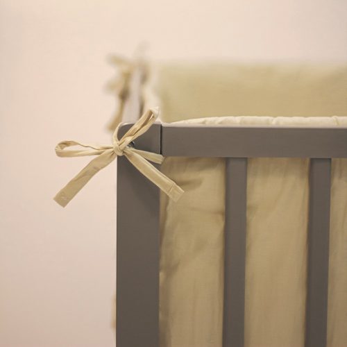 Petite&Mars Rácsvédő kiságyba, TILLY, Light Beige, 180 cm