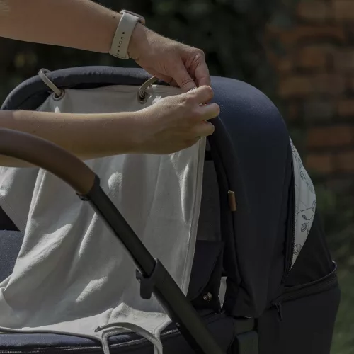 Petite&Mars Árnyékoló babakocsira Sunny - Champagne Shower