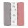 Petite&Mars Bambusz muszlin 3db-os pelenka szett, Moussy Rose Rainbows, 68 x 68 cm