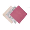 Petite&Mars Bambusz muszlin 3db-os pelenka szett Moussy Pink Meadow 68 x 68 cm