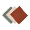 Petite&Mars Bambusz muszlin 3db-os pelenka szett Moussy Earth Tones 68 x 68 cm