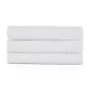 Petite&Mars Bambusz muszlin 3db-os pelenka szett, Moussy Total White, 68 x 68 cm