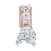 Petite&Mars Bambusz muszlin szundikendő Hugo Pink Meadow 0m+