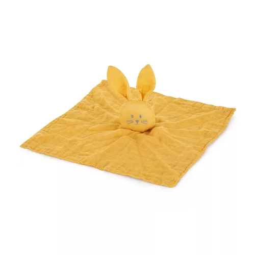 Petite&Mars Bambusz muszlin szundikendő, Hugo Intense Ochre, 0 hó+