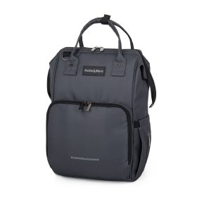   Petite&Mars Pelenkázó hátizsák babakocsihoz Jack - Catchthemoment sorozat - Ultimate Grey