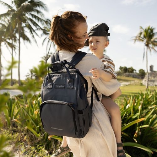 Petite&Mars Pelenkázó hátizsák babakocsihoz Jack - Catchthemoment sorozat - Ultimate Grey