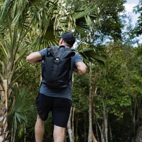 PETITE&MARS Pelenkázó hátizsák babakocsira Jackob - Ultimate Grey