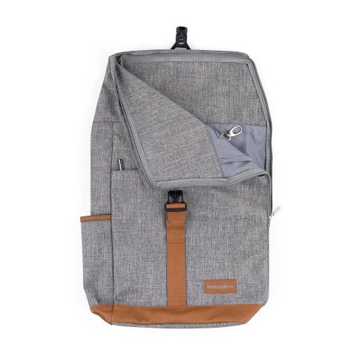 Petite&Mars Pelenkázó hátizsák babakocsira Jackob - Ultimate Grey