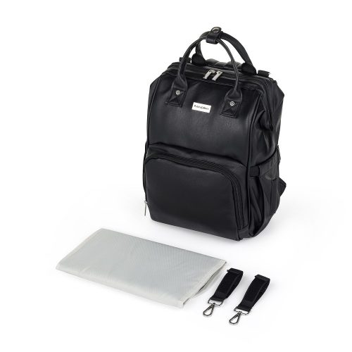 Petite&Mars Jasper pelenkázó hátizsák babakocsira - Absolute Black