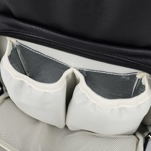 Petite&Mars Jasper pelenkázó hátizsák babakocsira - Absolute Black