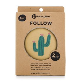   Petite&Mars Elasztikus térdvédők kúszáshoz, Follow, Intense Ochre