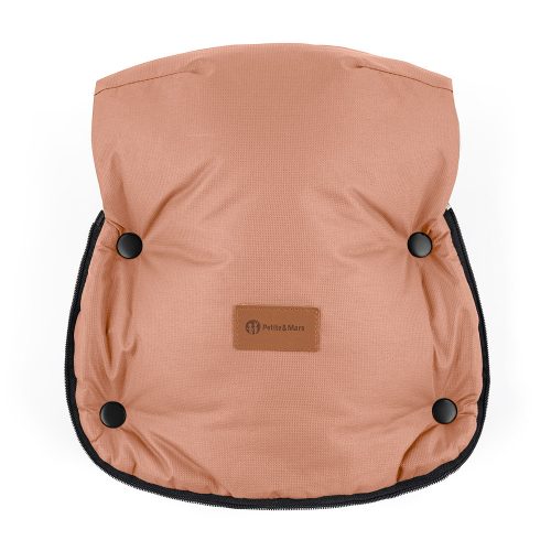Petite&Mars Kesztyű / Kézmelegítő babakocsira Furry - Pastel Peach
