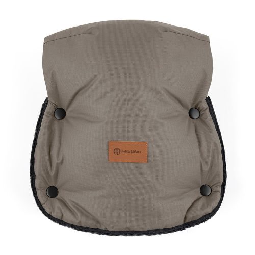 Petite&Mars Kesztyű / Kézmelegítő babakocsira Furry - Mocha Mousse