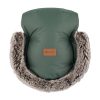 PETITE&MARS Kesztyű / Kézmelegítő babakocsira Furry Veritable Khaki