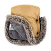 PETITE&MARS Kesztyű / Kézmelegítő babakocsira Furry Elegant Caramel