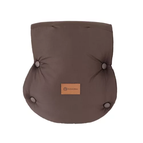 PETITE&MARS Kesztyű / Kézmelegítő babakocsira Jasie - Dark Wallnut