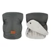 PETITE&MARS Kesztyű / Kézmelegítő babakocsira Jasie - Charcoal Grey