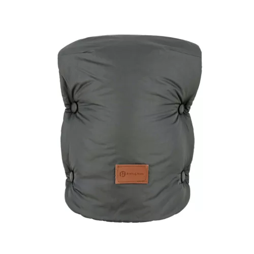 PETITE&MARS Kesztyű / Kézmelegítő babakocsira Jasie - Charcoal Grey