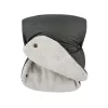 PETITE&MARS Kesztyű / Kézmelegítő babakocsira Jasie - Charcoal Grey