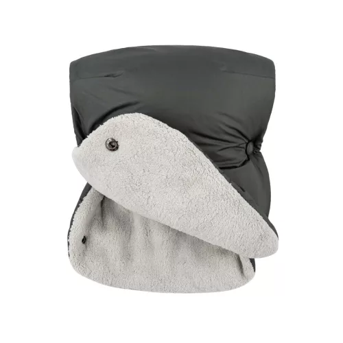 PETITE&MARS Kesztyű / Kézmelegítő babakocsira Jasie - Charcoal Grey