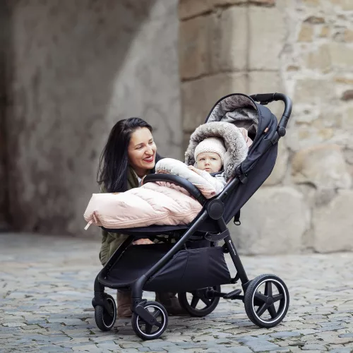 Petite&Mars Bundazsák Comfy 4in1 - Forever Black