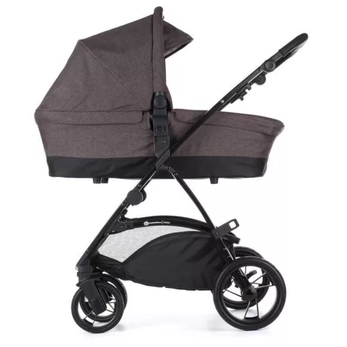 Petite&Mars Vario babakocsihoz mózeskosár, Dark Grey 