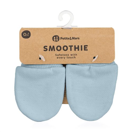 Petite & Mars újszülött kesztyű Smoothie Sky Blue