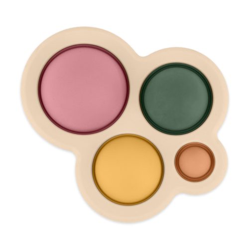 Petite&Mars Szilikon játék, Chill out, Dusty Rose, 6 hó+