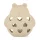 Petite&Mars Szilikon játék csörgővel Bear Basil Desert Sand 0m+