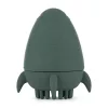 Petite&Mars Szilikon fürdőjáték kefével Splashy Rocket Misty Green 6m+