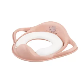   Maltex Puha WC szűkítő fogantyúval, elefánt, Minimal, peach rose