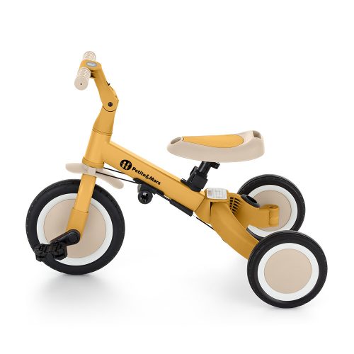 Petite&Mars Multifunkciós tricikli, 5in1 Turbo, Intense Ochre