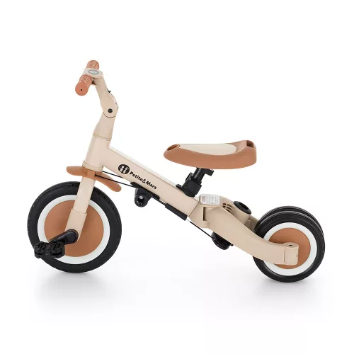 Petite&Mars Multifunkciós tricikli, 5in1 Turbo, Desert Sand