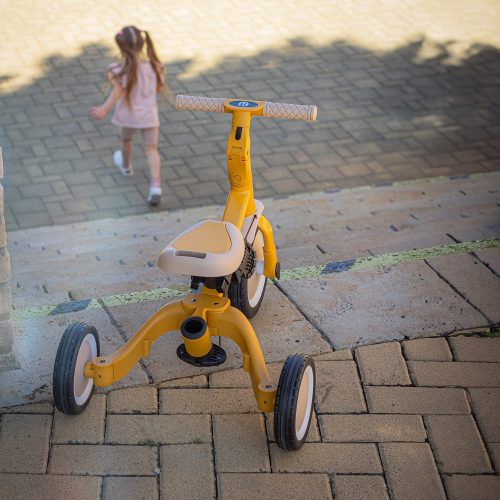 Petite&Mars Multifunkciós tricikli 5in1 Turbo - Dusty Rose