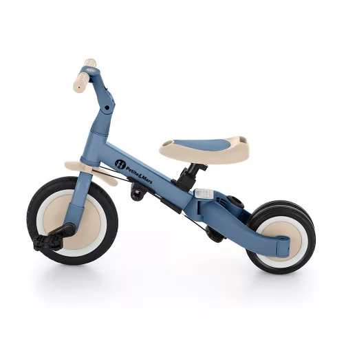 Petite&Mars Multifunkciós tricikli 5in1 Turbo - Ocean Blue
