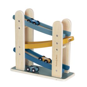   Petite&Mars Fa játék – Versenypálya Milky Way Wood of Mars 18hó+ - Cosmic Blue