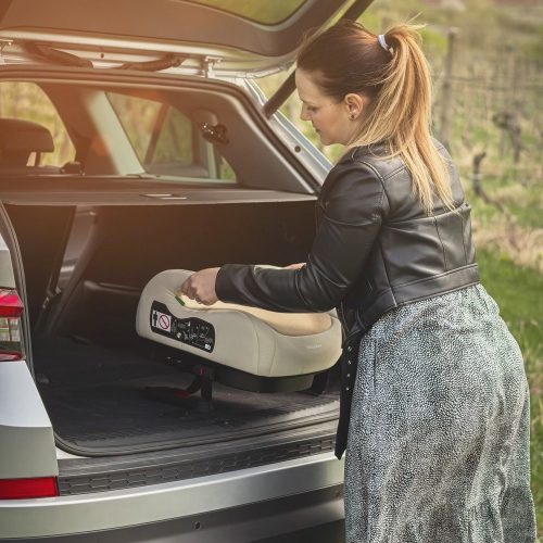 Petite&Mars Optimus Pro i-Size ülésmagasító 125 -150 cm (22-36 kg) - Caramel Brown