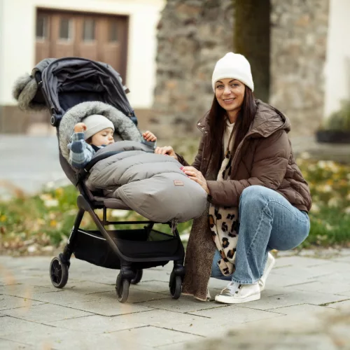 Petite&Mars Sport babakocsi Zip Velvet Grey