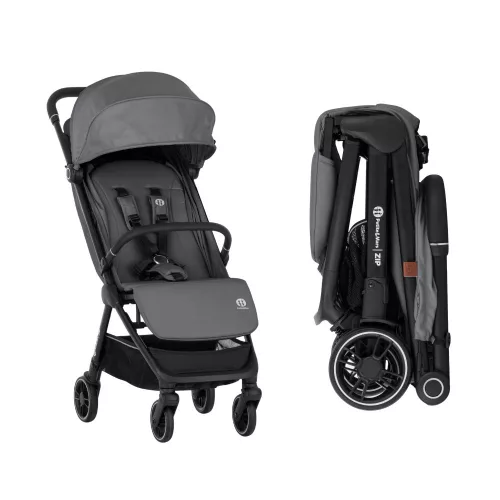 Petite&Mars Sport babakocsi Zip Smoky Anthracite
