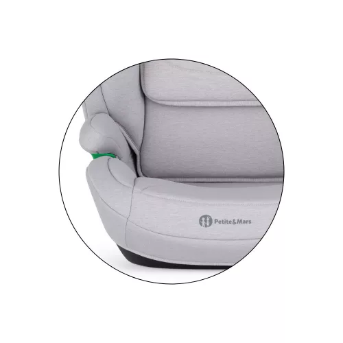 Petite&Mars Autósülés Astro Pro i-Size 100-150 cm (15-36 kg) - Gentle Grey