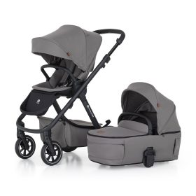   Petite&Mars Kombinált babakocsi, ICON 2in1, Dove Grey, LITE RWS