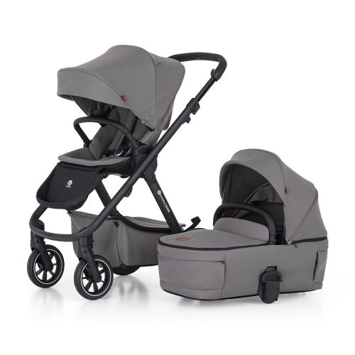 Petite&Mars Kombinált babakocsi, ICON 2in1, Dove Grey, LITE RWS